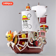 ONE PIECE The THOUSAND SUNNY Pirate Ship Japan Anime compatible legoingly Brick Building Blocks Figure Toys For Kids Gift