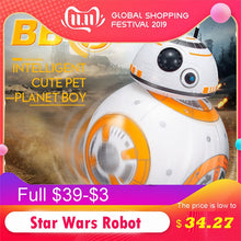 Star Wars Robot Intelligent Upgrade RC BB8 With Sound Action Figure Gift Toys BB-8 Ball Robot 2.4G Remote Control Toys For Child