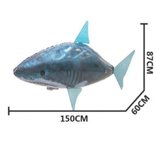 Remote Control Flying Shark Toy Clown Nemo Fish Balloons Inflatable Helium RC Air Plane UFO Flash LED Airplane Dolphin Animal