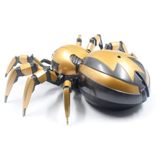 High Simulation Gold Infrared Remote Control Mechanical Spider With LED Remote Control Mechanical Spider With LED