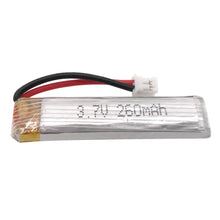 3.7V 260mAh 45C / 90C 1S 3.8V Lipo Battery PH2.0 Plug Connecor for Happymodel Mobula7 for US65 UK65 QX65 Drone FPV Part