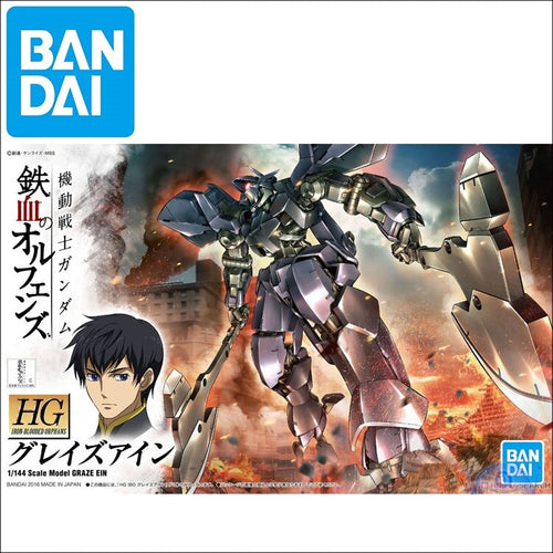 Original Model HG 1/144 GUNDAM Graze Ein Mobile Suit Gundam IRON-BLOODED ORPHANS Kids Toys
