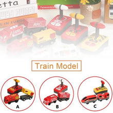 Kid Electric Remote Control Train Toy Magnetic Train Model Locomotive Plaything For Thomases Wooden Track Toys For Children