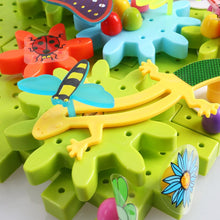 96pcs/Set Butterfly Assembling Model Building Kits Plastic Whirl Gear Chain Blocks Toys Gifts for Kids Children