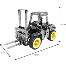 589Pcs Assembling Car Toy Set Kit Assembled Building Block Kit Toys 3D Self-Assembly Metal Model Kit Gift for Children and Adult