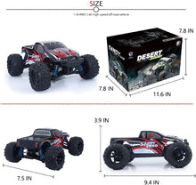 LeadingStar 9300 Remote Control Car Terrain Electric Off Road Truck 1:18 Scale 2.4Ghz Radio 4WD Fast 30+ MPH RC Vehicle