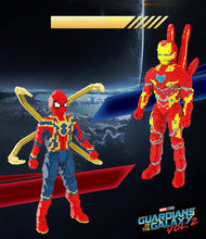 New Super Hero Spider Model Building Blocks Man Assemble 3D Model DIY Diamond Micro Bricks Kits Toy for Children Gifts