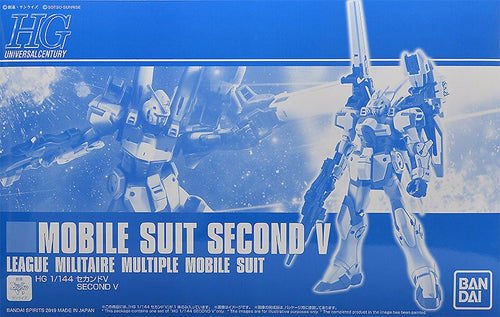 Original Japaness Gundam HG 1/144 Model Second V V2nd LEAGUE MILITAIRE GUNDAM Mobile Suit Kids Toys
