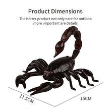 Infrared RC Remote Control Joke Toy Kit For Adults Smart Big Spider Scorpions Prank 2.4G Raido Control Insect Toys For Children