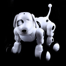 Wireless remote control smart robot dog Wang Xing electric dog early education educational toys for children(White)