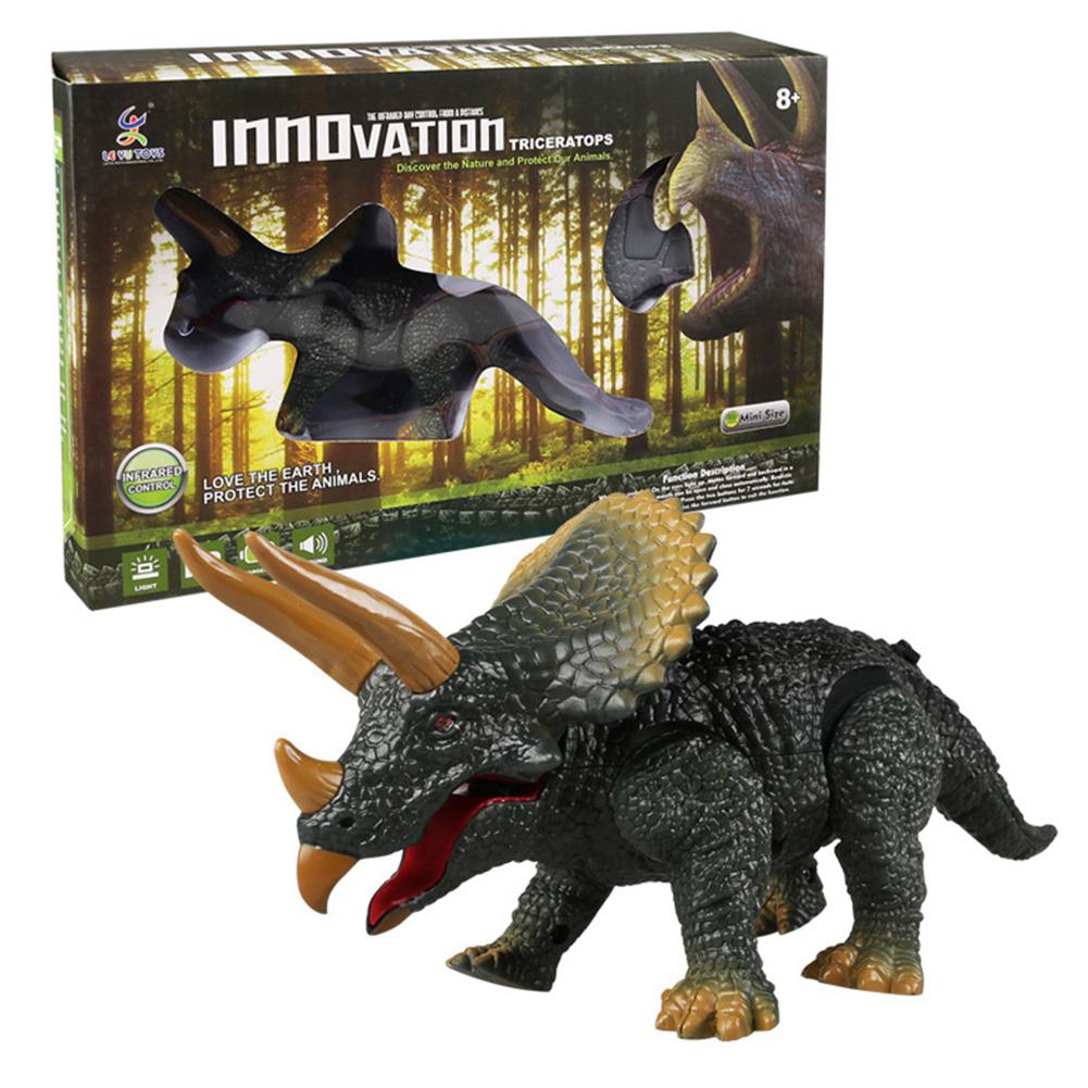 None Remote Control Interactive Toy High Simulation Mini Dinosaur Model Children/Teenager Funny Prank Tools