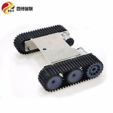 SZDOIT Metal Tracked Tank Chassis Kit Smart Shock Absorbing Avoidance Crawler RC Robot Frame 12V DC Motor DIY For Arduino Toy