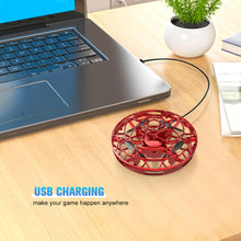 Pickwoo P10 Hands-Free Mini Drone Helicopter Mini UFO Drone with LED Light Easy Indoor Outdoor Ball Hands Operated Drone for Kid