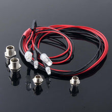 RC On-Road 4 LED Car Auto Night Light 5mm White & 3mm Red Headlamps Light Led Motorcycle Headlight Car Headlights