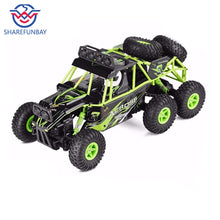 Wltoys 18628 rc car 1:18 six-wheel drive climbing car 2.4G remote control big foot off-road vehicle large size 38cm