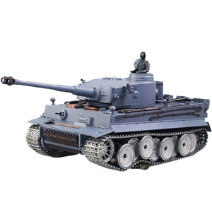 1:16 German Tiger Heavy Tank 2.4G Remote Control Model Military Tank with Sound Smoke Shooting Effect - Metal Ultimate Edition
