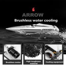 Extreme Speed Brushless Remote Control Boat Speedboat 2.4G 55KM/H 200M 64CM Large Waterproof Ship Over Reset Smart RC Boat Model