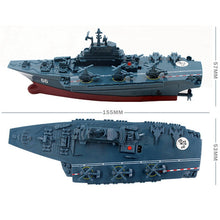 2.4GHz. Childrens Water Toy Remote-Controlled Ship Aircraft Carrier Refined Boat Model RC Boats