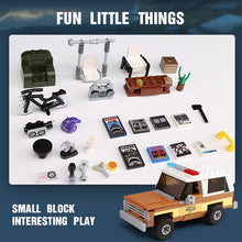 25010 Creative Toys Compatible With Legoing 75810 The Upside Down Building Blocks Bricks Kids Christmas Gifts Assembly Toys Kits