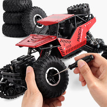 Electric Rc Car Rock Crawler Remote Control Toys Change Track Tire Radio-Controlled Cars Gifts Toys For Boys Rc Crawler Wheel Tr
