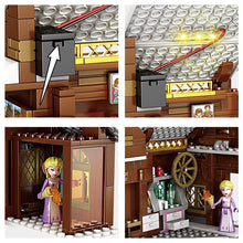 Ice Snow Princess Grocery Store Model Kit Compatible Legoing Girls Educational Assembling Building Blocks Children Toys Gift R20