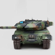 1:16 German Leopard 2A6 Main Battle Tank 2.4G Remote Control Model Military Tank Sound Smoke Shooting Effect Metal Ultimate