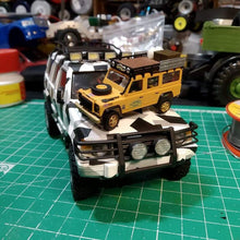 Dasmikro Das87 HO Scale 1/87 4x4 Chassis DIY Standard Version Kit With 3D Printed D110 Body And Motor