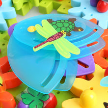 96pcs Plastic Whirl Gear Chain Blocks Assembling Model Building Kits Toys Butterfly Gifts for Kids Children