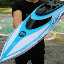High Speed RC Boat 2.4GHZ 2CH High Speed Radio Remote Control RC 30km/h Racing Racing Boat Electric Toys RC Toys For Childern