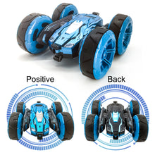 2.4G 4WD Double-Sided Stunt Car 360 Rotating Children Drift Stunt Deformation Remote Control RC Car Creative Funny Toys for Kid