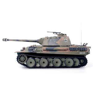 1set 1:16 German Leopard Heavy Tank 2.4G Remote Control Model Military Tank With Sound Smoke Shooting Effect
