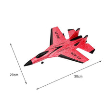 RC Plane Toy FX-820 2.4G 2CH SU-35 Outdoor RTF Radio Remote Control Airplane Toy Glider Airplane Model For Children Gifts