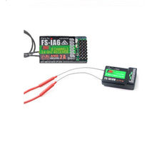 Original Flysky ia6b ia6 ia10b FS-IA6/FS-IA6B/FS-IA10B 6CH 2,4G antena Dual RC receptor para Flysky FS-I6 FSI6 FS-i6 fs-ia10b