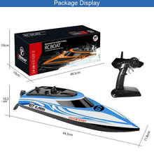High Speed RC Boat 2.4GHZ 2CH High Speed Radio Remote Control RC 30km/h Racing Racing Boat Electric Toys RC Toys For Childern