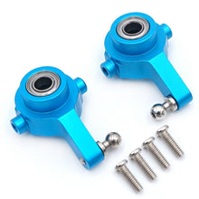Aluminum Front Rear Steering Hub Base C Carrier Knuckle Upgrade Kit for Wltoys A959 A949 A969 A979 K929 1/18 RC Car