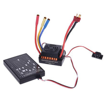 Brushless Motor 1/10, 60A Waterproof ESC Electric Speed Controller for RC Part Accessory R7RB