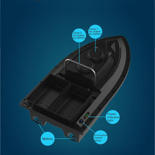 New D11 Fishing Tool Smart RC Bait Boat Boy Toys Dual Motor Fish Finder Ship Boat Remote Control 500m Fishing Boats Speed Boat