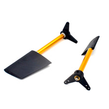 Nylon Steering Boat Rudder Plastic Rudder for RC Boat Height 28mm/36mm/44mm/52mm 90 Degrees Or 180 Degrees Arm