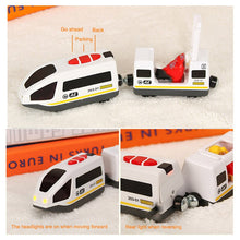 mini rc car Remote Control RC Electric Small Train Toys Set small trains toy Connected with Wooden Railway Track Interesting toy