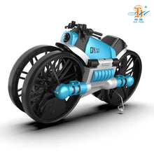 2 in 1 Deformation RC Folding Motorcycle 2.4G WIFI Remote Control Motor Bike Folding 4 Axis 0.3MP WiFi camera Drone