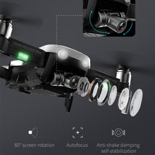 Drone with HD Camera 2K Two-Axis Anti-Shake RC Quadcopter WiFi FPV Drone Profissional Quadrocopter Rc Helicopter Dron GPS