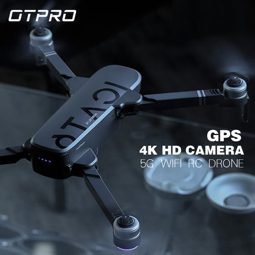 OTPRO Anti-shake 3 Axis Gimble GPS Drone with WiFi FPV 1080P 4K Camera Brushless Motor Foldable Quadcopter toys gift rc dron boy