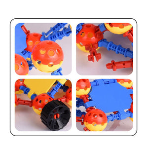 160Pcs Big Brick Blocks Toys Space Ball Stitching Building Blocks Toys Set Children DIY Assembling Creative Toys Kits Kids Gifts