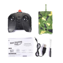 Remote Control Tank Anti-gravity Ceiling WallClimbing 360 Rotation Stunt Tank RC Model Toy For Kids Electric Toys