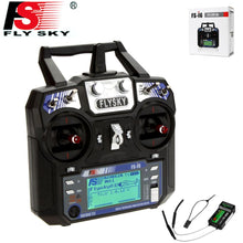 Flysky FS-i6 FS I6 2.4G 6CH AFHDS RC Transmitter Controller With FS-iA6 FS-iA6B Receiver For RC Helicopter Airplane Quadcopter