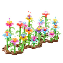 104pcs DIY Flower Garden Building Blocks Floral Arrangement Assembly Toys Model Building Kits Girls Kids Christmas Gift