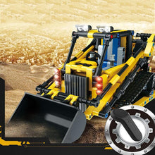 Smart Wireless Charging Remote Control Building Block Car Truck Crawler Assembling Building Blocks Children's Educational Toys