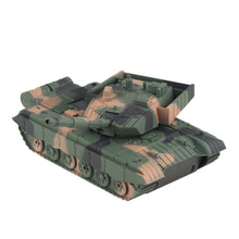 Cool RC Tank Toys For Boys Radio Remote Control Military Vehicle Armored Battle Tanks Turret Rotation Light Music RC Model 1:20