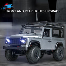 New MN 99 Upgraded Version MN99S D90 4WD RC Car 1/12 Scale Defender Electric Remote Control Car Toy For Boy Gift With LED Lights