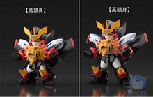 SUPER ROBOT Model Q Style SD GGG GAOGAIGAR Armor Unchained Mobile Suit Kids Toys